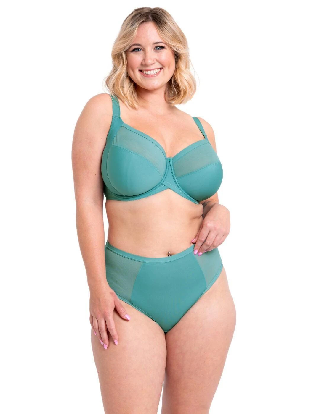 Curvy Kate WonderFully Shorty Brief - Mineral Blue 4 Curvy Kate WonderFully Shorty Brief - Mineral Blue - Image 4