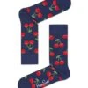 Happy Socks Cherry Sock - -6050 Navy