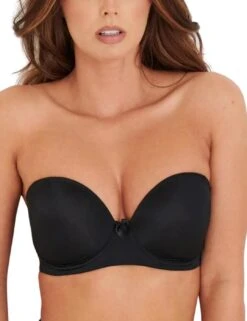 Pour Moi Definitions Strapless Multiway Bra - Black -Belle Lingerie Store 57127 pour moi definitions strapless multiway bra black 5