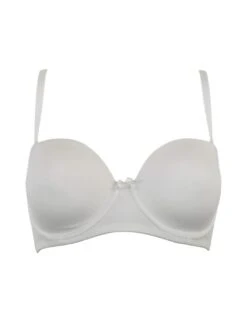 Pour Moi Definitions Strapless Multiway Bra - Ivory -Belle Lingerie Store 57127 pour moi definitions strapless multiway bra ivory 3