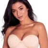Pour Moi Definitions Strapless Multiway Bra - Natural