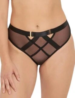 Bluebella Sawyer High Waist Brief - Black