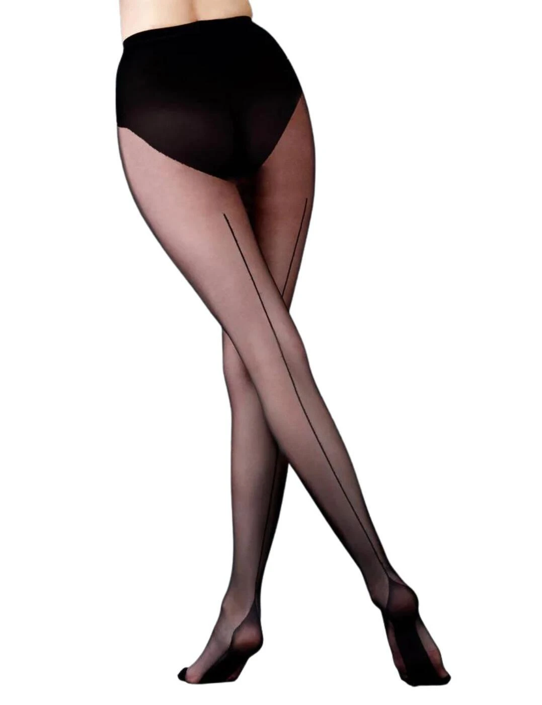 Bluebella Back Seam Tights - Black 1 Bluebella Back Seam Tights - Black