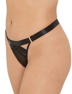 Bluebella Sawyer Thong - Black 10 Bluebella Sawyer Thong - Black -Belle Lingerie Store 57363 bluebella sawyer thong black 3