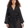 Bluebella Kimono Robe - Black