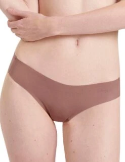 Sloggi Zero Feel Microfibre Thong - Cacao