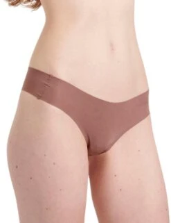 Sloggi Zero Feel Microfibre Thong - Cacao -Belle Lingerie Store 57410 sloggi zero feel microfibre thong cacao 3