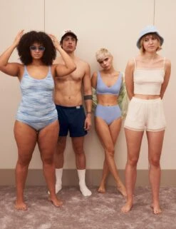 Sloggi Go Ribbed Shorty Brief - Angora -Belle Lingerie Store 57429 sloggi go ribbed shorty brief angora 5