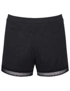 Sloggi Go Ribbed Shorty Brief - Black -Belle Lingerie Store 57429 sloggi go ribbed shorty brief black 3