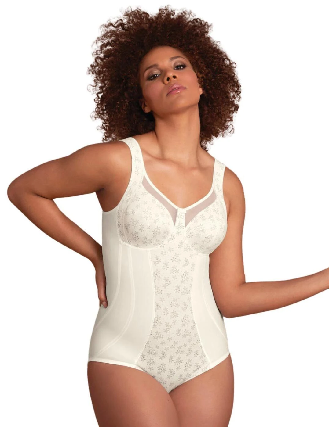 Anita Clara Art Comfort Corselet Bodysuit - Crystal 2 Anita Clara Art Comfort Corselet Bodysuit - Crystal - Image 2