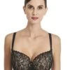 Aubade Rosessence Comfort Half Cup Bra - Noir