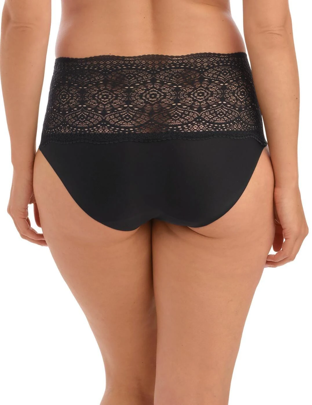 Fantasie Lace Ease Invisible Stretch Full Brief - Black 2 Fantasie Lace Ease Invisible Stretch Full Brief - Black - Image 2