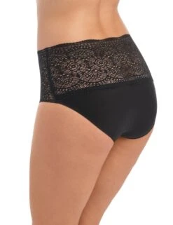 Fantasie Lace Ease Invisible Stretch Full Brief - Black 6 Fantasie Lace Ease Invisible Stretch Full Brief - Black -Belle Lingerie Store 57734 fantasie lace ease invisible stretch full brief black 3