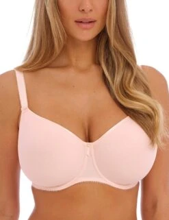 Fantasie Rebecca Essentials Moulded Spacer Bra - Blush -Belle Lingerie Store 57778 fantasie rebecca essentials moulded spacer bra blush 4