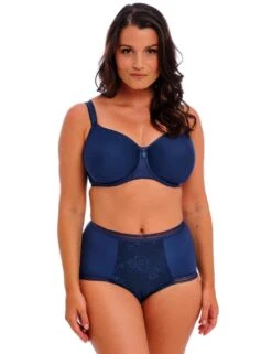 Fantasie Rebecca Essentials Moulded Spacer Bra - French Navy -Belle Lingerie Store 57778 fantasie rebecca essentials moulded spacer bra french navy 5