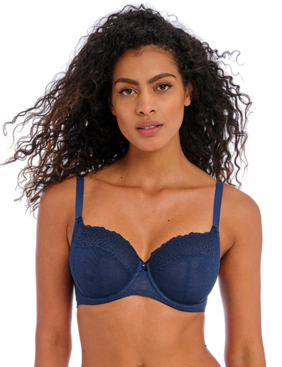 Freya Catwalk Side Support Bra - Midnight 1 Freya Catwalk Side Support Bra - Midnight