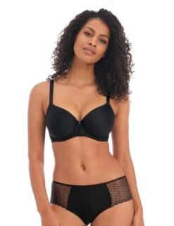Freya Signature Moulded Spacer Bra - Black -Belle Lingerie Store 58000 freya signature moulded spacer bra black 5