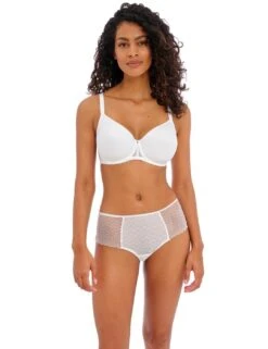 Freya Signature Shorty Brief - White -Belle Lingerie Store 58039 freya signature shorty brief white 5