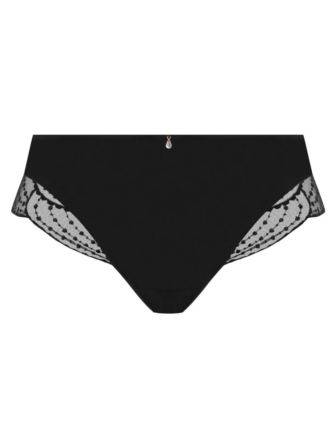 Elomi Priya Brazilian Brief - Black 4 Elomi Priya Brazilian Brief - Black - Image 4