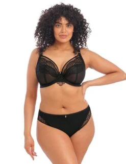Elomi Priya Brazilian Brief - Black 9 Elomi Priya Brazilian Brief - Black -Belle Lingerie Store 58067 elomi priya brazilian brief black 5