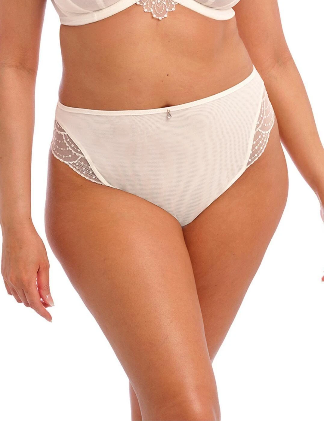 Elomi Priya Brazilian Brief - Vanilla 1 Elomi Priya Brazilian Brief - Vanilla