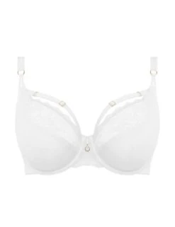 Freya Temptress Plunge Bra - White -Belle Lingerie Store 58071 freya temptress plunge bra white 3