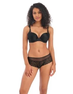 Freya Temptress Shorty Brief - Black -Belle Lingerie Store 58077 freya temptress shorty brief black 5