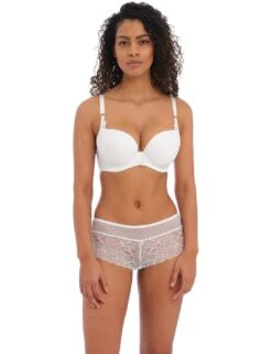 Freya Temptress Shorty Brief - White -Belle Lingerie Store 58077 freya temptress shorty brief white 5