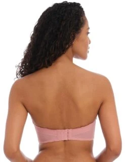 Freya Tailored Padded Strapless Bra - Ash Rose -Belle Lingerie Store 58090 freya tailored padded strapless bra ash rose 3