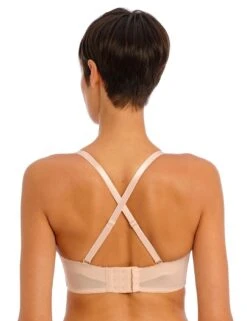 Freya Tailored Padded Strapless Bra - Natural Beige -Belle Lingerie Store 58090 freya tailored padded strapless bra natural beige 6