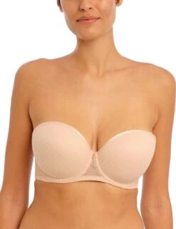 Freya Tailored Padded Strapless Bra - Natural Beige -Belle Lingerie Store 58090 freya tailored padded strapless bra natural beige 8