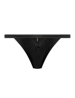 Freya Tailored Brief - Black -Belle Lingerie Store 58092 freya tailored brief black 4