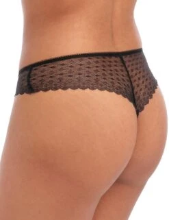 Freya Signature Brazilian Brief - Black 8 Freya Signature Brazilian Brief - Black -Belle Lingerie Store 58094 freya signature brazilian brief black 3