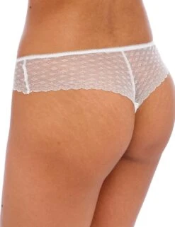 Freya Signature Brazilian Brief - White -Belle Lingerie Store 58094 freya signature brazilian brief white 3