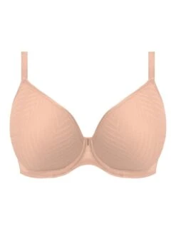 Freya Tailored Plunge T Shirt Bra - Natural Beige -Belle Lingerie Store 58121 freya tailored plunge t shirt bra natural beige 4