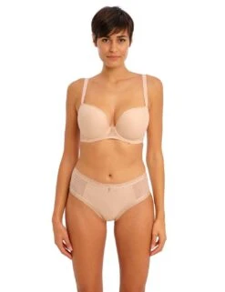 Freya Tailored Plunge T Shirt Bra - Natural Beige -Belle Lingerie Store 58121 freya tailored plunge t shirt bra natural beige 6