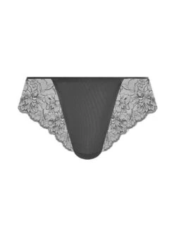 Elomi Brianna Thong - Black -Belle Lingerie Store 58123 elomi brianna thong black 3