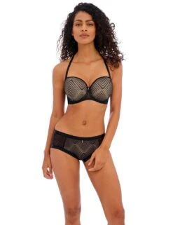 Freya Tailored Shorty Brief - Black -Belle Lingerie Store 58125 freya tailored shorty brief black 6