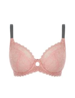 Freya Offbeat Plunge Bra - Rosehip -Belle Lingerie Store 58136 freya offbeat plunge bra rosehip 3