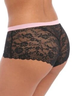 Freya Offbeat Shorty Brief - Black -Belle Lingerie Store 58157 freya offbeat shorty brief black 3