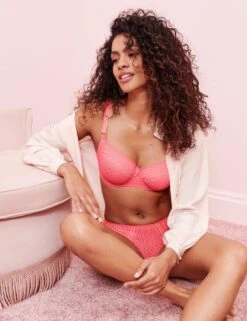 Freya Viva Side Support Bra - Sunkissed Coral -Belle Lingerie Store 58158 freya viva side support bra sunkissed coral 6
