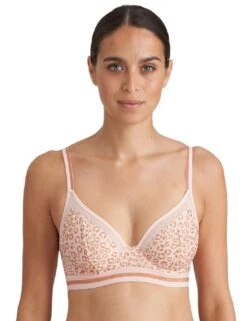 Marie Jo Benicio Longline Plunge Bra - Pearly Pink
