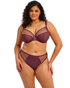 Elomi Matilda Thong - Sugarplum 12 Elomi Matilda Thong - Sugarplum -Belle Lingerie Store 58440 elomi matilda thong sugarplum 5