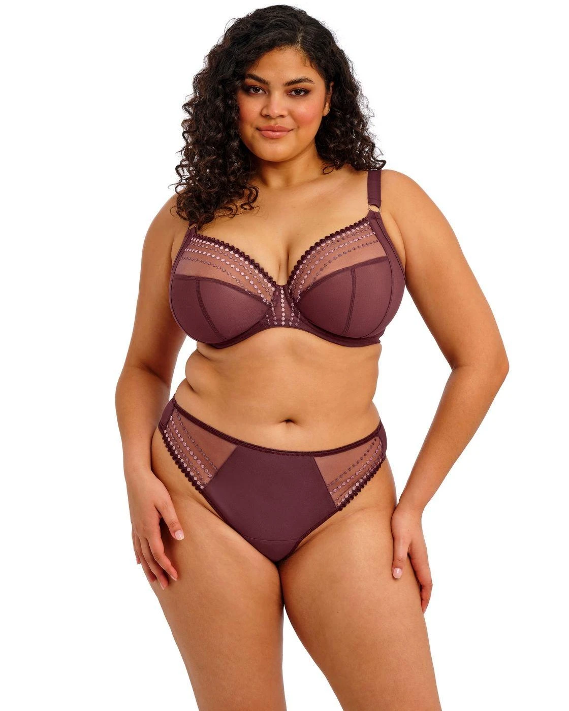 Elomi Matilda Thong - Sugarplum 5 Elomi Matilda Thong - Sugarplum - Image 5
