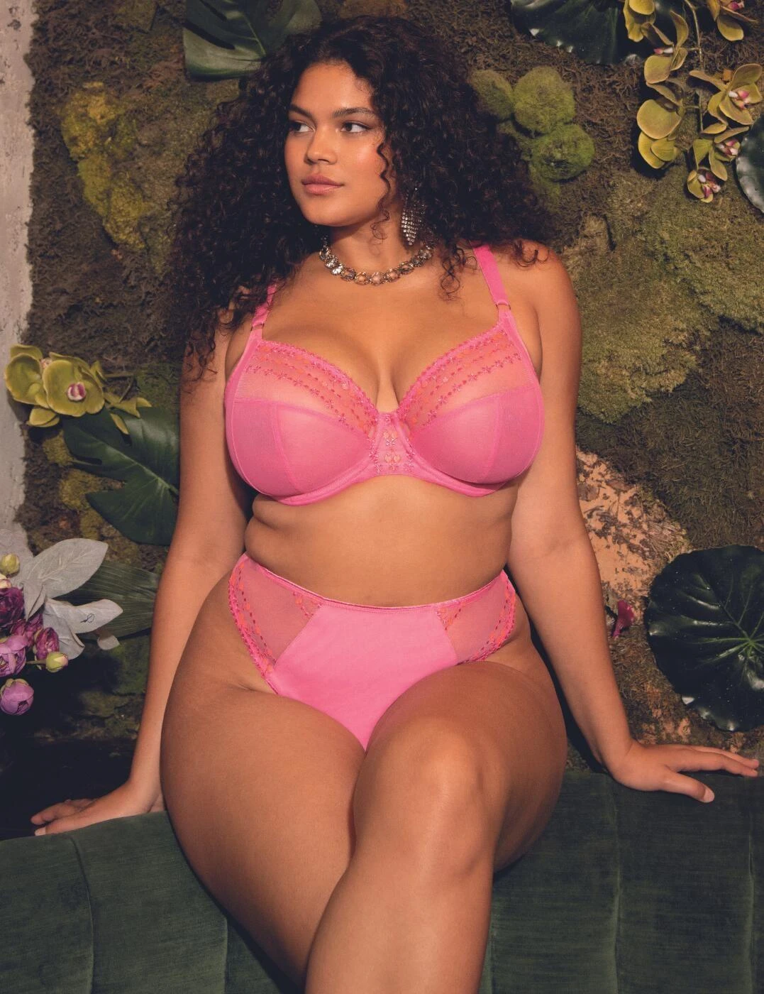 Elomi Matilda Thong - Wild Cherry 7 Elomi Matilda Thong - Wild Cherry - Image 7