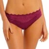 Wacoal Lace Perfection Brief - Red Plum
