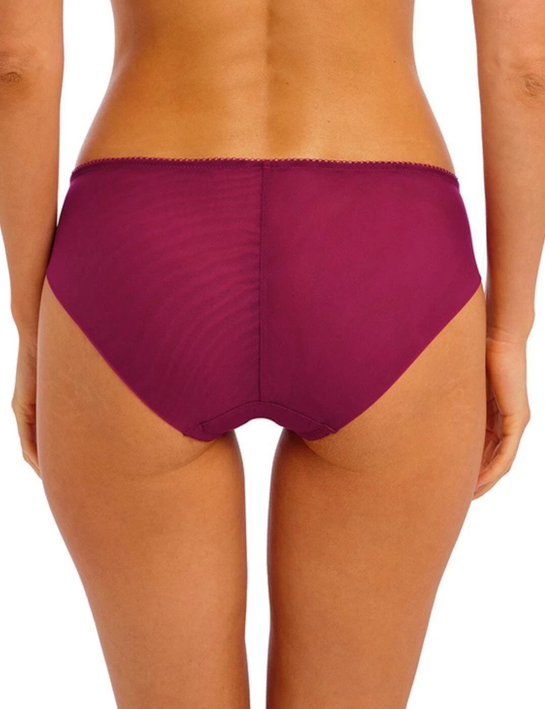 Wacoal Lace Perfection Brief - Red Plum 2 Wacoal Lace Perfection Brief - Red Plum - Image 2