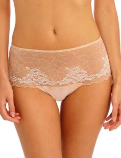 Wacoal Lace Perfection Shorty Brief - Cafe Creme