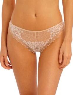 Wacoal Lace Perfection Tanga Brief - Cafe Creme