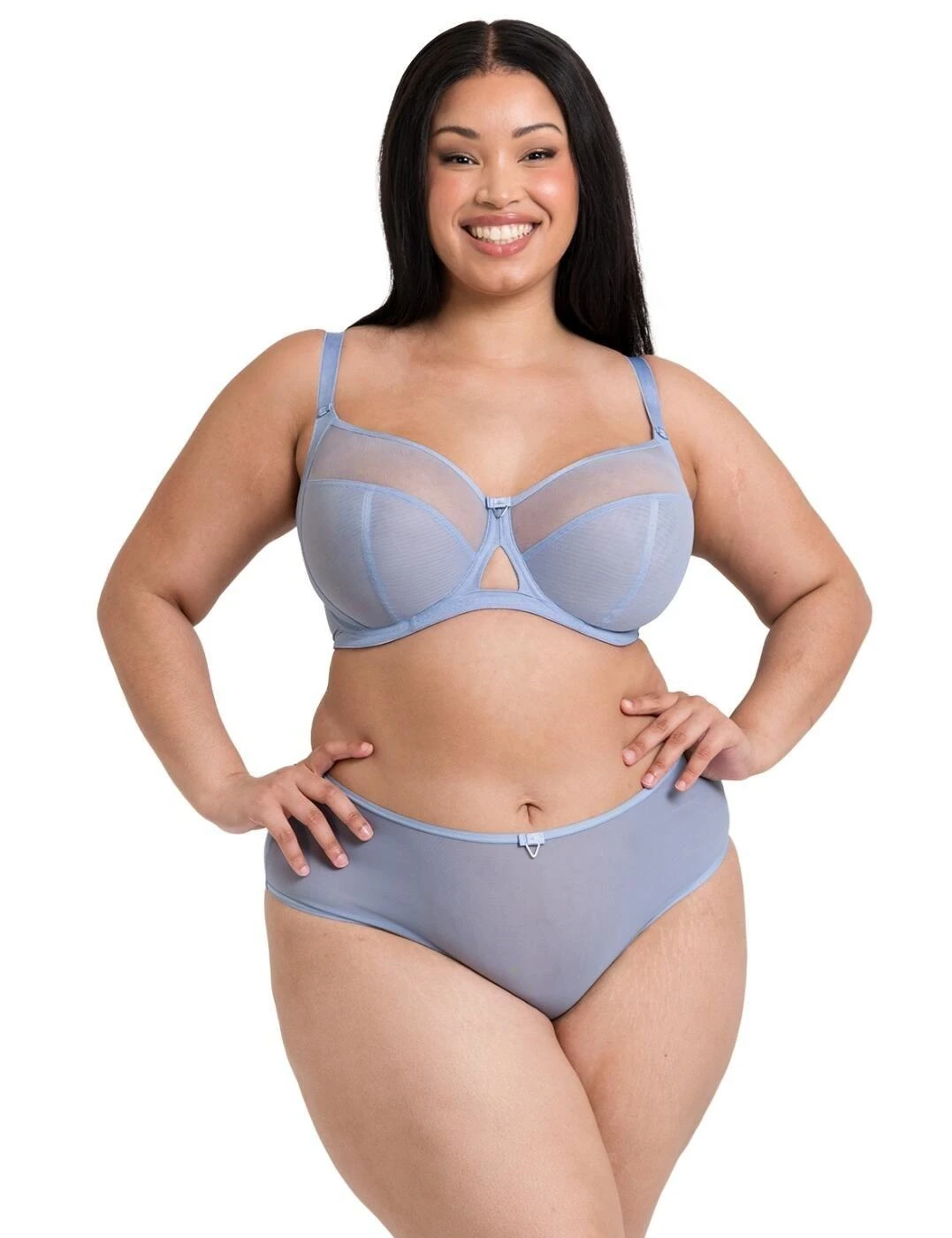Curvy Kate Victory Shorty Brief - Periwinkle Blue 4 Curvy Kate Victory Shorty Brief - Periwinkle Blue - Image 4